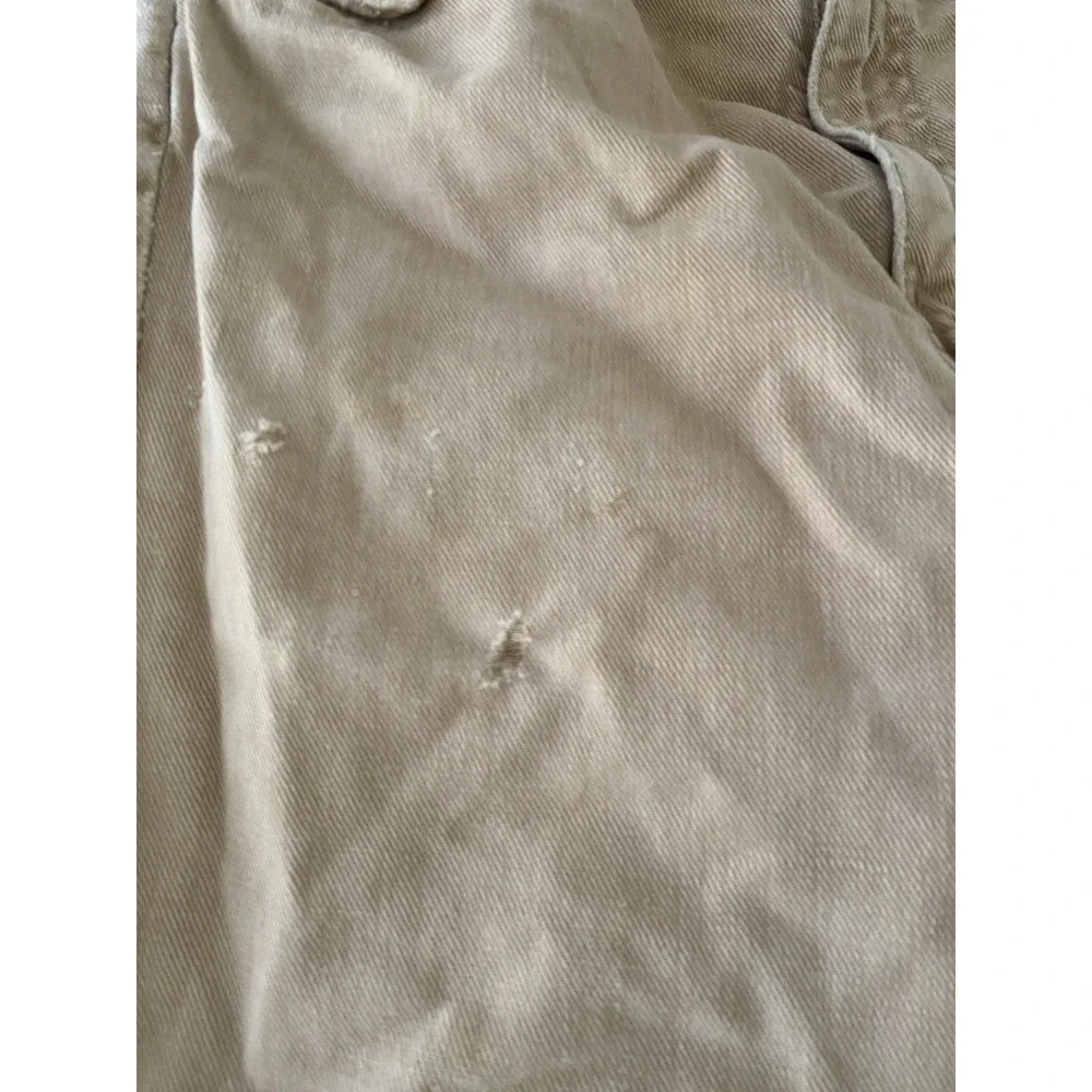 VTG 70s Levi's 693 Cut-off Tan White‎ Tab Size 31